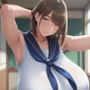 巨乳ムチムチの先輩