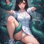 ナースと触手AIアニメ版魅惑的パンチラ画像集