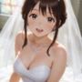 ウェディングドレスな女の子と結婚式で・・・