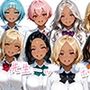 爆乳黒ギャル学園！褐色な生徒10人と放課後セックス！